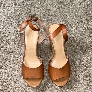 Tan Wedges